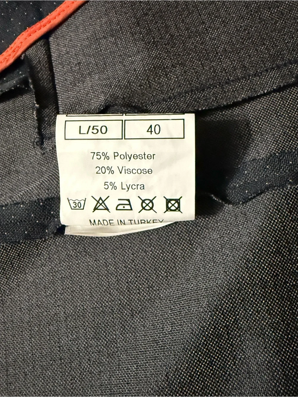 Men's Navy Tailored Blazer - Classic Single-Breasted Style